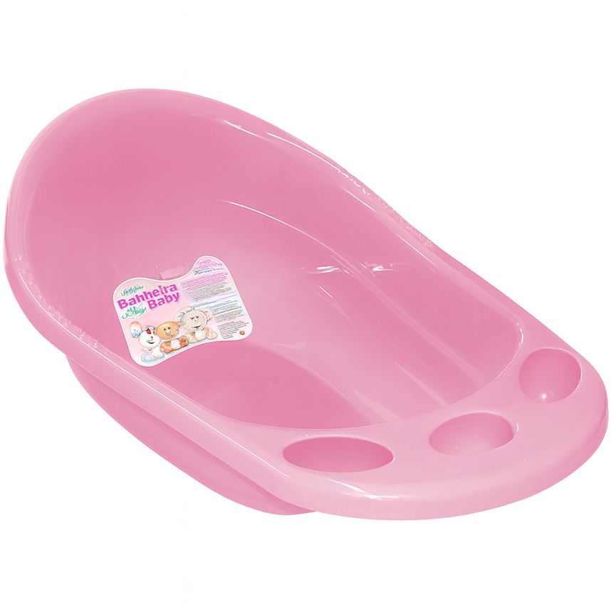 Banheira Bebê Monte Líbano Rosa 24 Litros