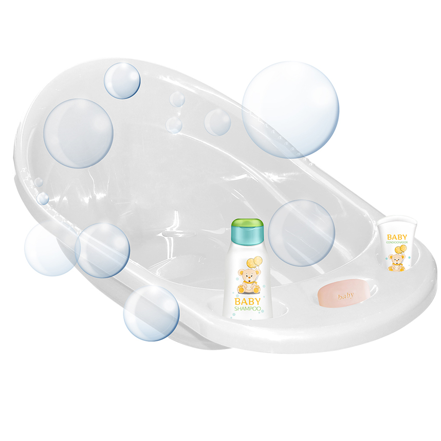 Banheira Bebê Monte Líbano Branco 24 Litros