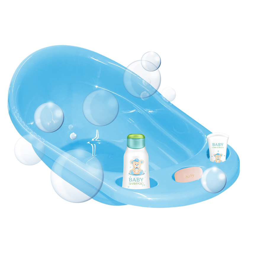 Banheira Bebê Monte Líbano Azul 24 Litros