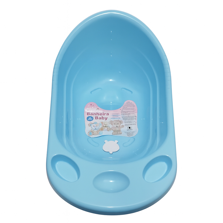Banheira Bebê Monte Líbano Azul 24 Litros