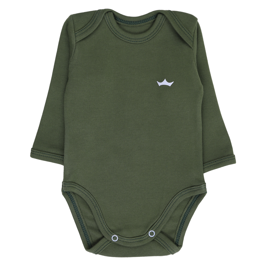 Kit Body Bebê Best Club Manga Longa Com 3 Peças Kit Body Bebê Best Club Manga Longa Com 3 Peças