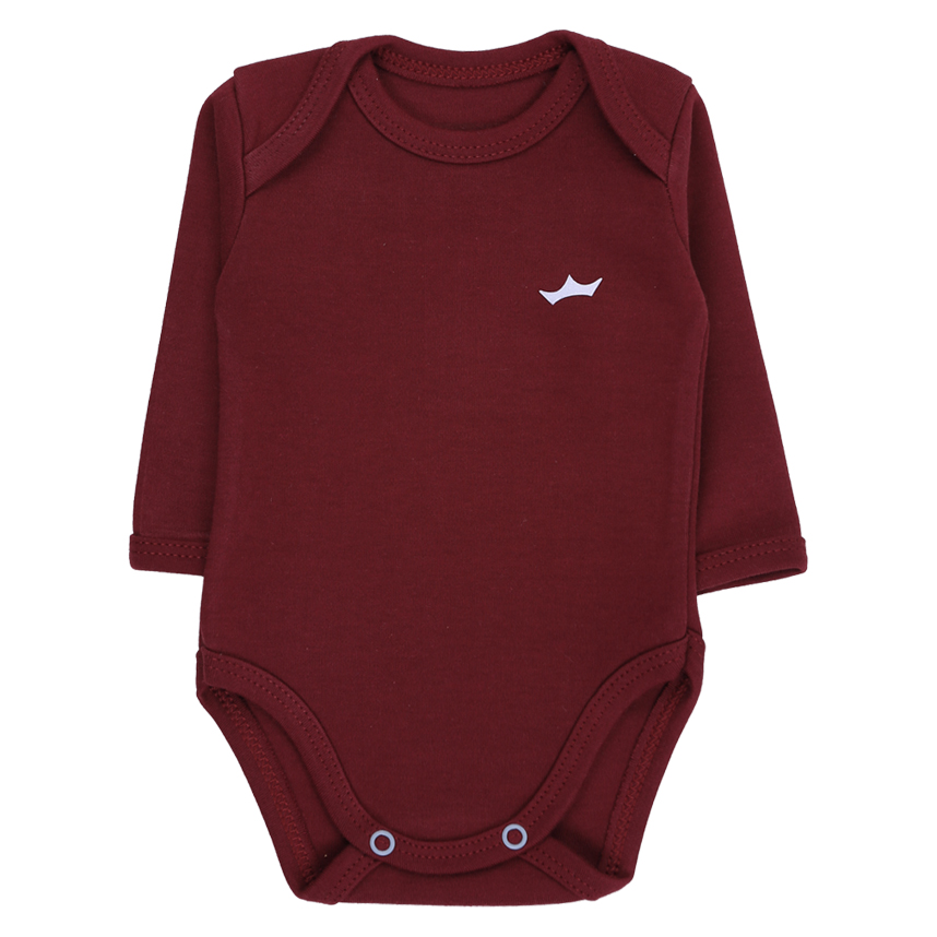 Kit Body Bebê Best Club Manga Longa Com 3 Peças Kit Body Bebê Best Club Manga Longa Com 3 Peças