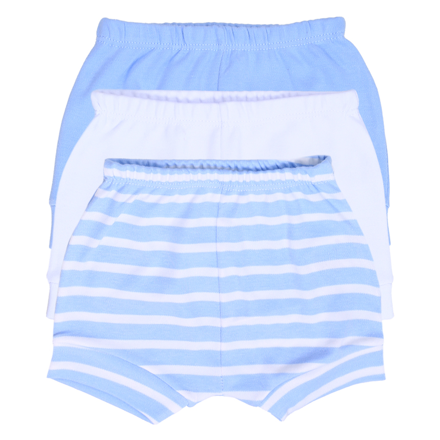 Kit Short Bebê Best Club Suedine Menino Com 3 Peças