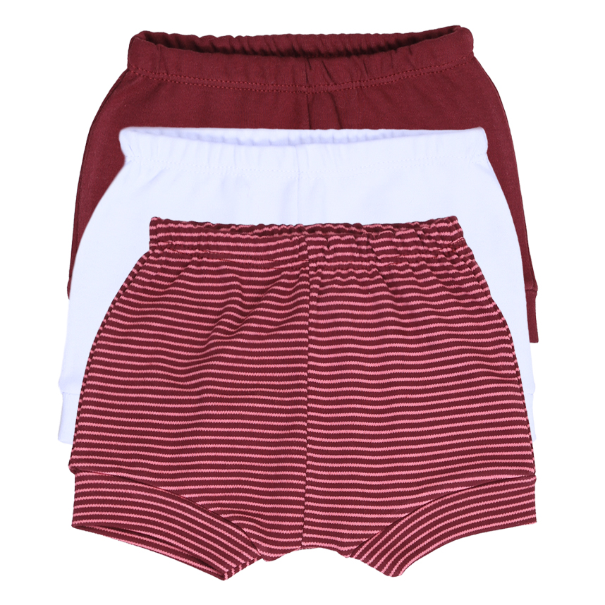 Kit Short Bebê Best Club Suedine Menina Com 3 Peças