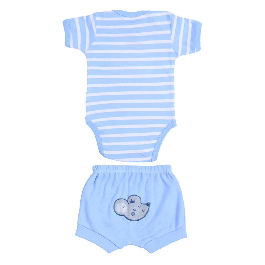 Conjunto Bebê Best Club Body e Short Estampa Ratinho Conjunto Bebê Best Club Body e Short Estampa Ratinho