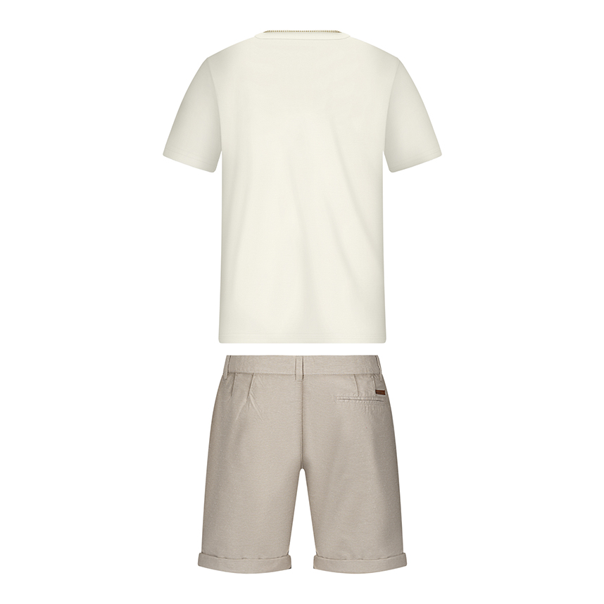 Conjunto Infantil Alakazoo Camisa Gola Padre E Bermuda Conjunto Infantil Alakazoo Camisa Gola Padre E Bermuda