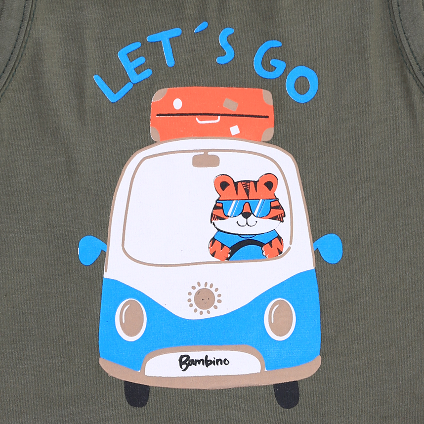 Banho De Sol Bebê Bambino Estampa Tigre Banho De Sol Bebê Bambino Estampa Tigre