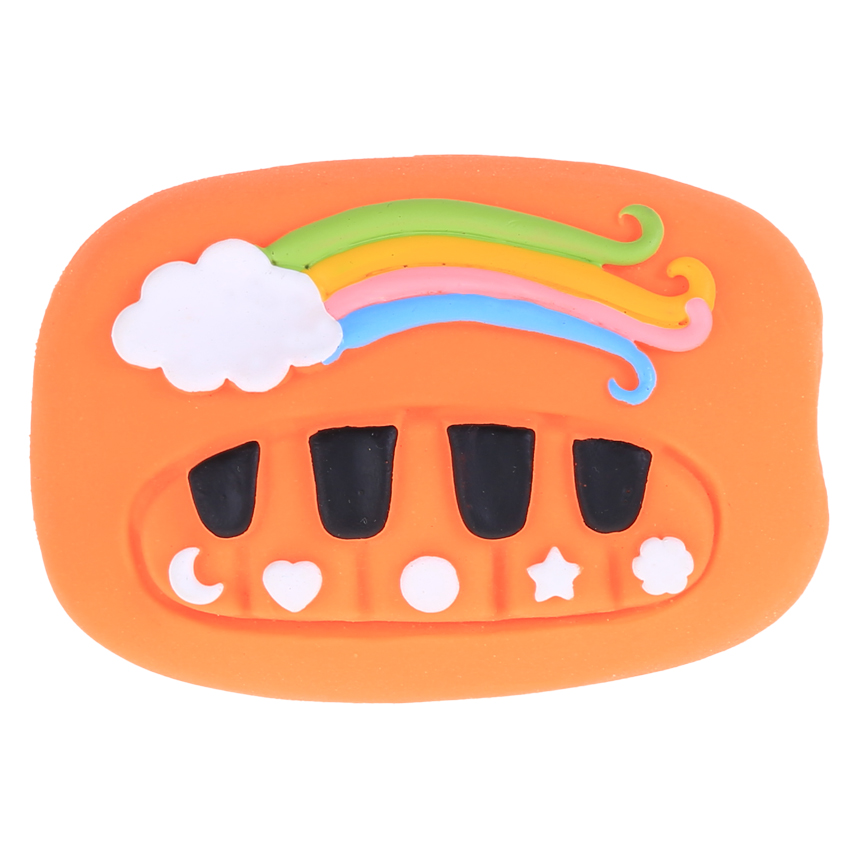 Mordedor Para Bebê Textoy Formato Teclado