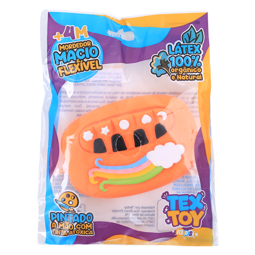 Mordedor Para Bebê Textoy Formato Teclado