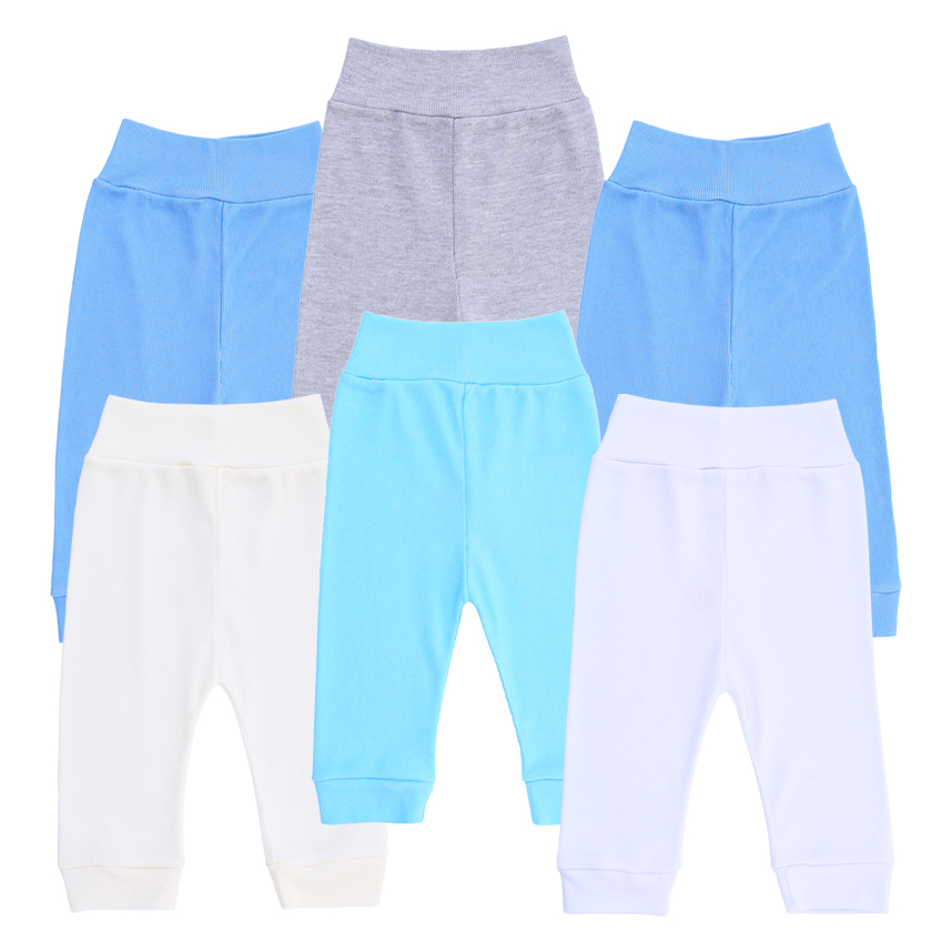 Kit Mijão Bebê Top Chot Canelado Liso 6 Peças