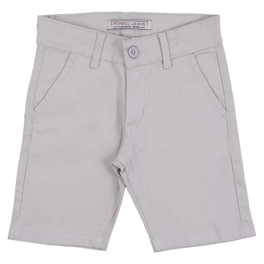 Bermuda Casual Infantil Perbol em Sarja