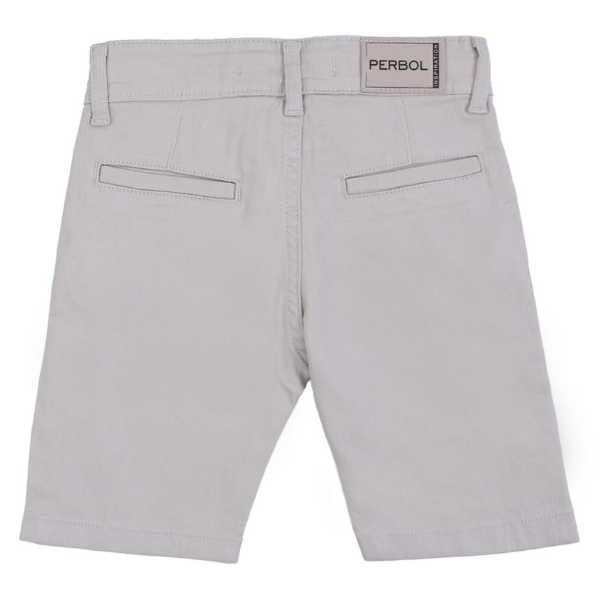 Bermuda Casual Infantil Perbol em Sarja Bermuda Casual Infantil Perbol em Sarja
