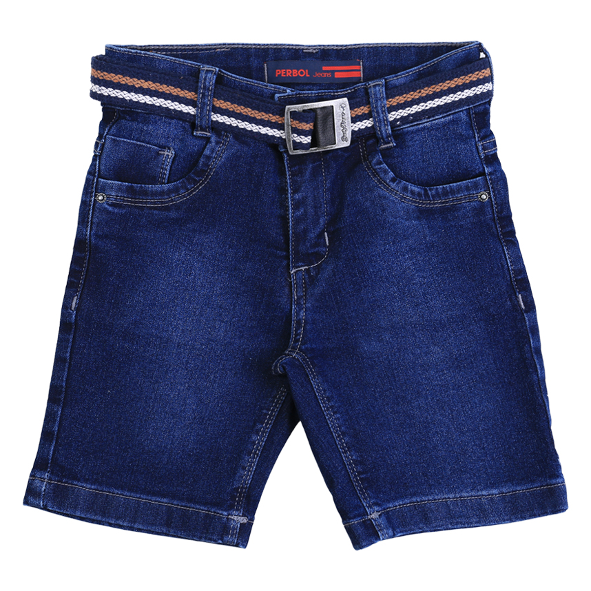 Bermuda Jeans Juvenil Perbol Com Cinto