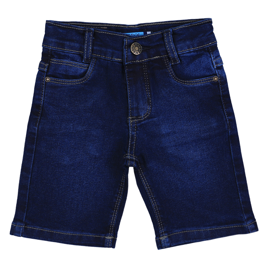 Bermuda Jeans Juvenil Perbol Básica Used Leve