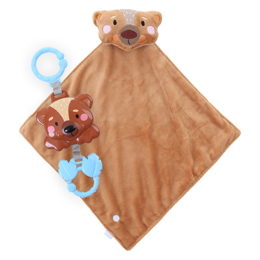 Kit Para Presente Kit Star Meu Primeiro Amigo Urso Marrom