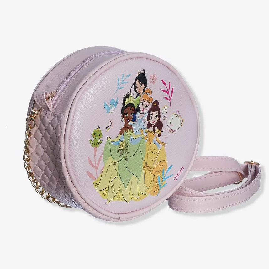 Bolsa Redonda Infantil Zona Criativa Princesas Disney