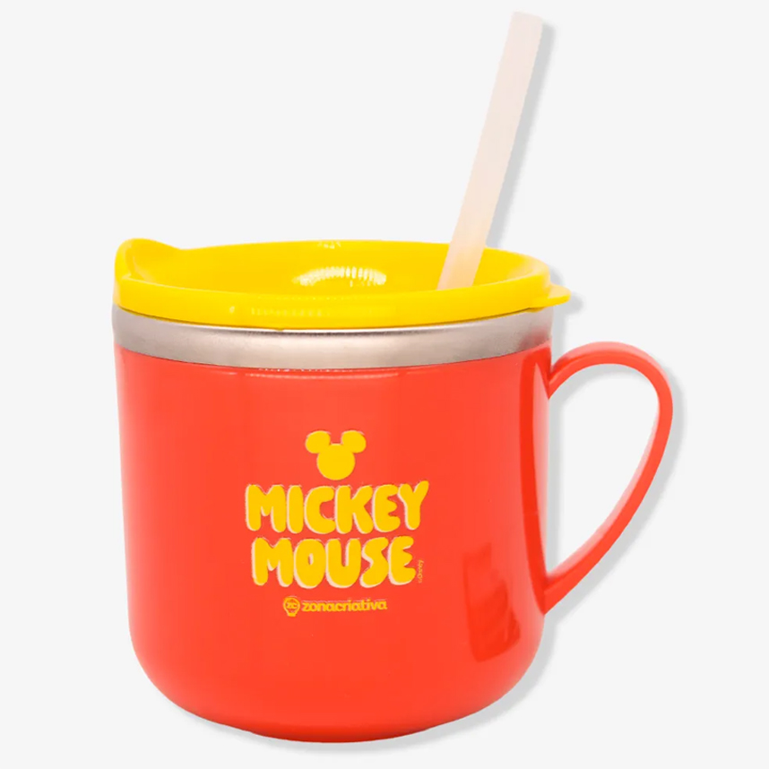 Caneca Flip Infantil Zona Criativa Minnie Mouse 250 ml