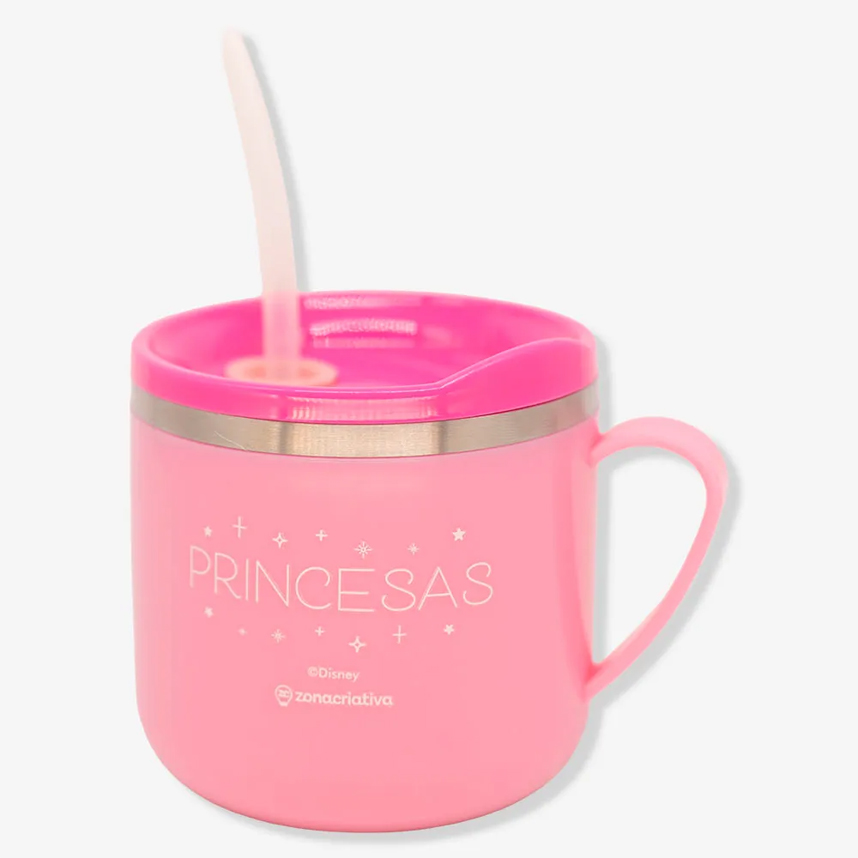 Caneca Flip Zona Criativa Princesas Disney 250 ml