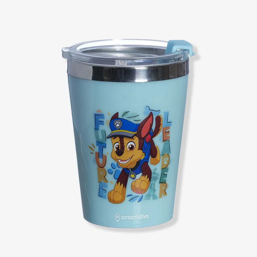 Copo Viagem Zona Criativa Snap Paw Chase 300 ml