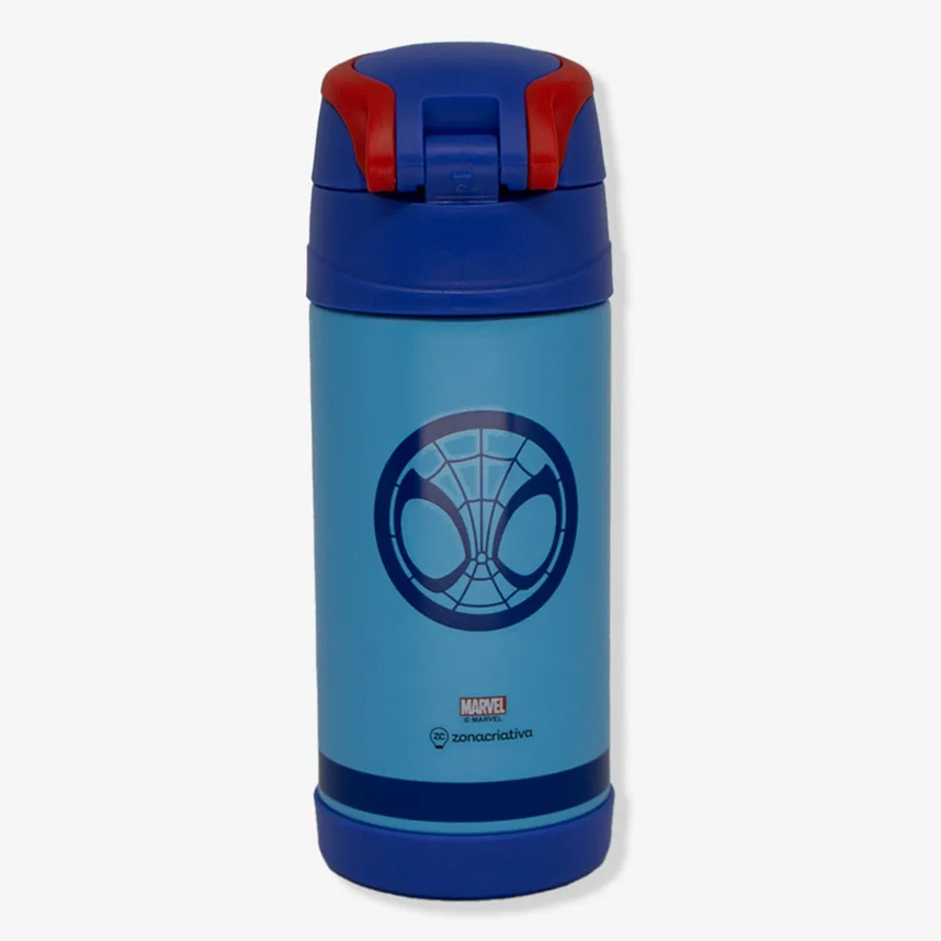 Garrafa Térmica Zona Criativa Top Handle Spider Man 350 ml
