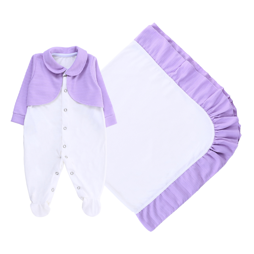 Saída Maternidade Ternura Menina Estampa Floral 2 Peças