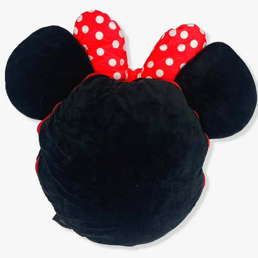 Almofada Zona Criativa Com Manta 2 em 1 Minnie Mouse  Disney