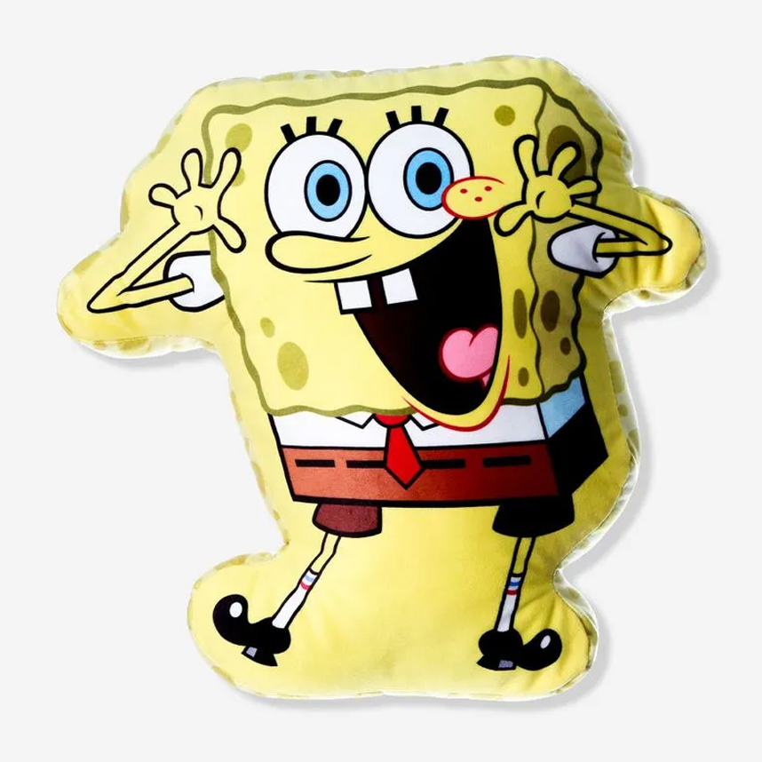 Almofada Zona Criativa Formato Bob Esponja Careta