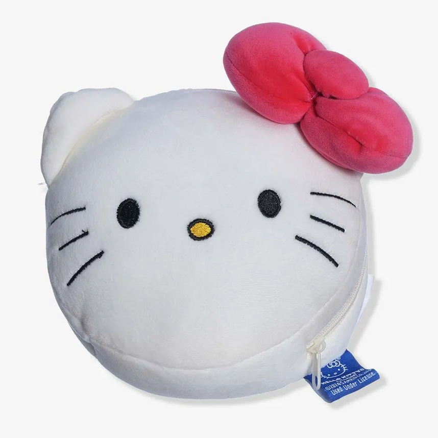 Almofada Infantil Zona Criativa Com Tapa Olho Hello Kitty