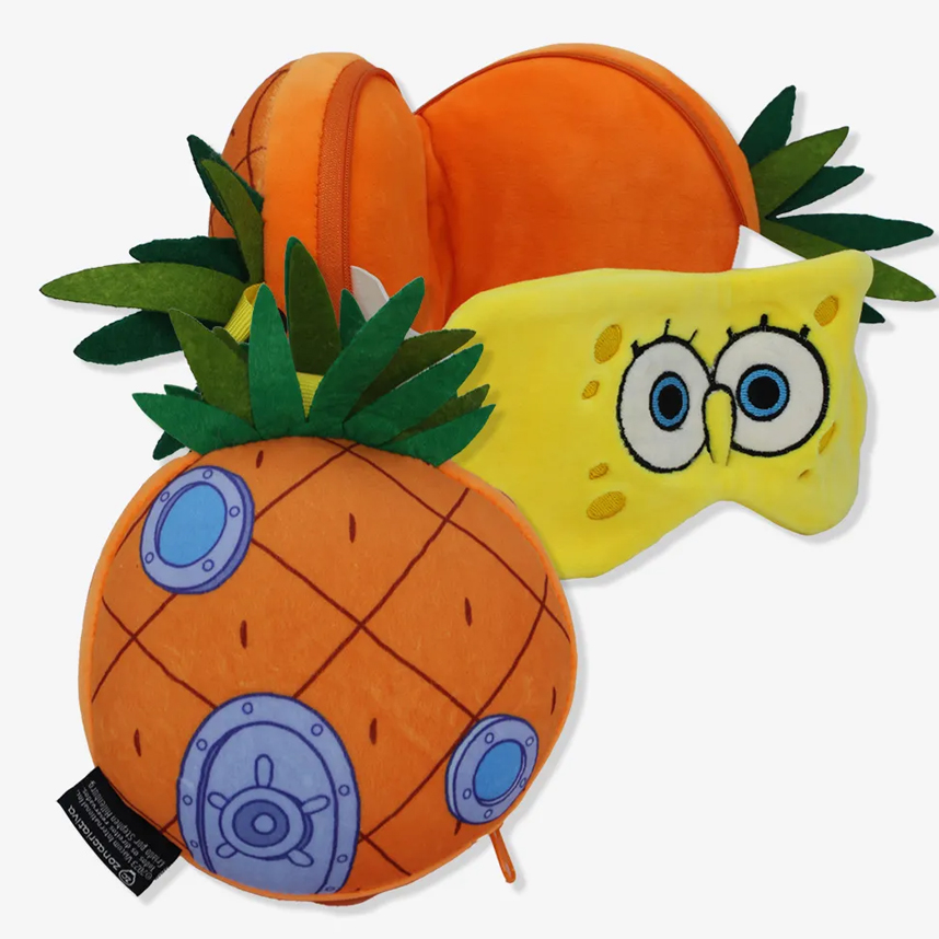 Almofada Infantil Zona Criativa Com Tapa Bob Esponja