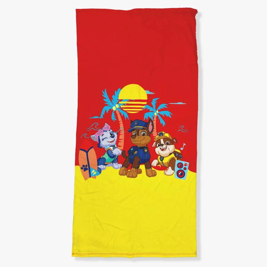 Toalha Zona Criativa 2 Em 1 Com Sacola Patrulha Canina Toalha Zona Criativa 2 Em 1 Com Sacola Patrulha Canina