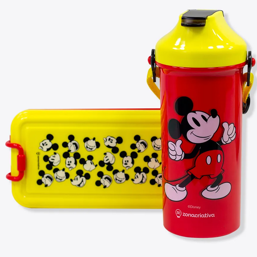 Kit Lanche Zona Criativa Mickey Mouse Disney