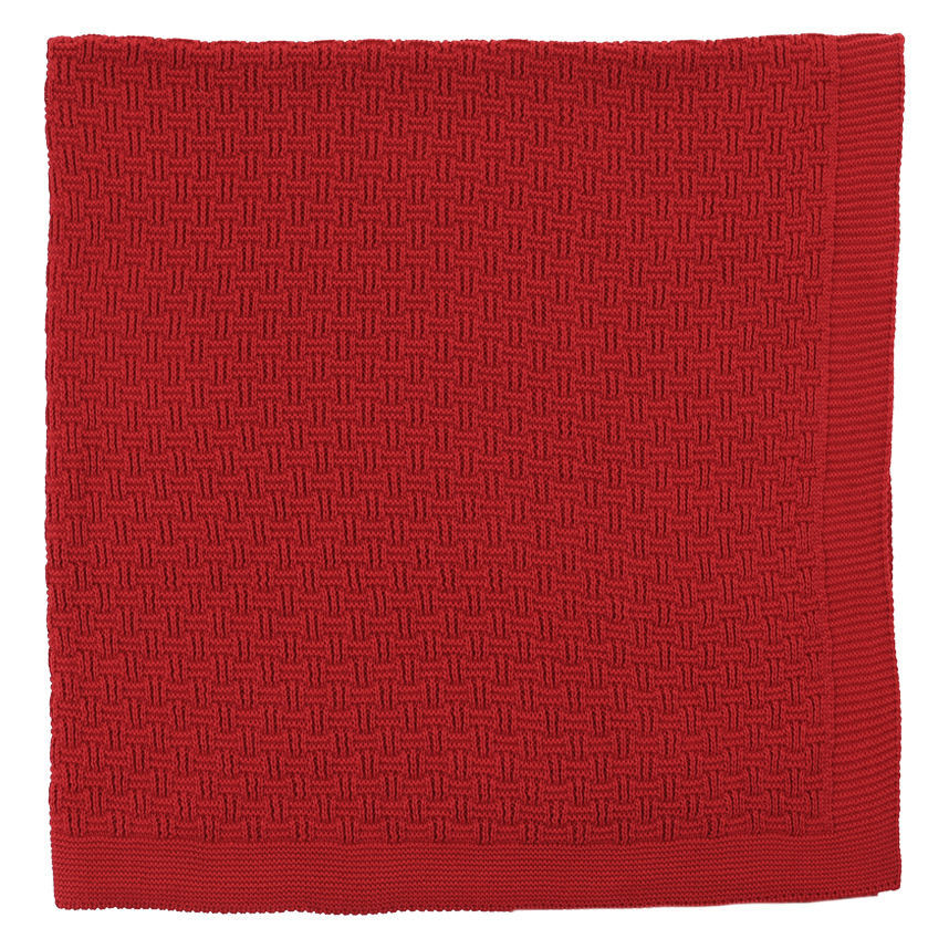 Manta Infantil Ternura Trabalhado Quadrado Em Tricõ