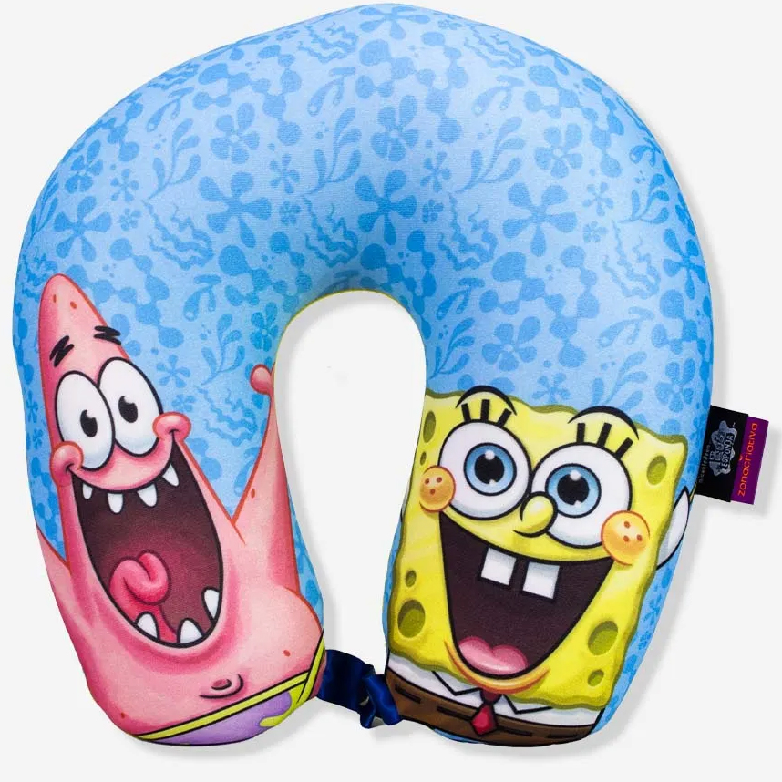 Almofada De Pescoço Zona Criativa Bob Esponja
