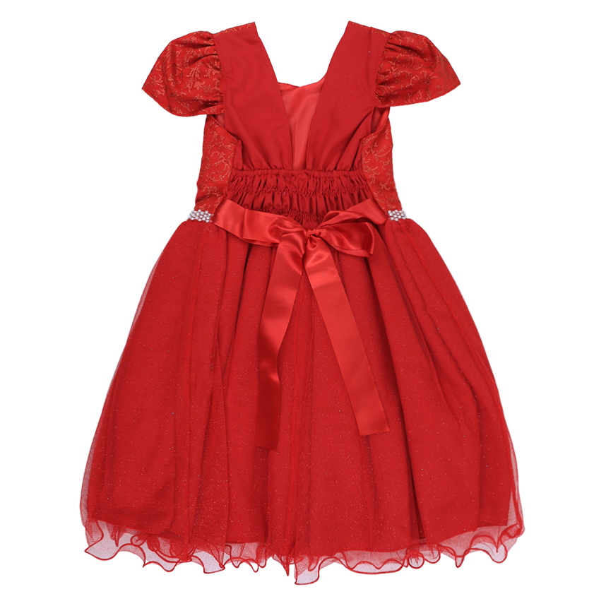 Vestido Infantil Planeta Rosa Pala Princesa Glitter