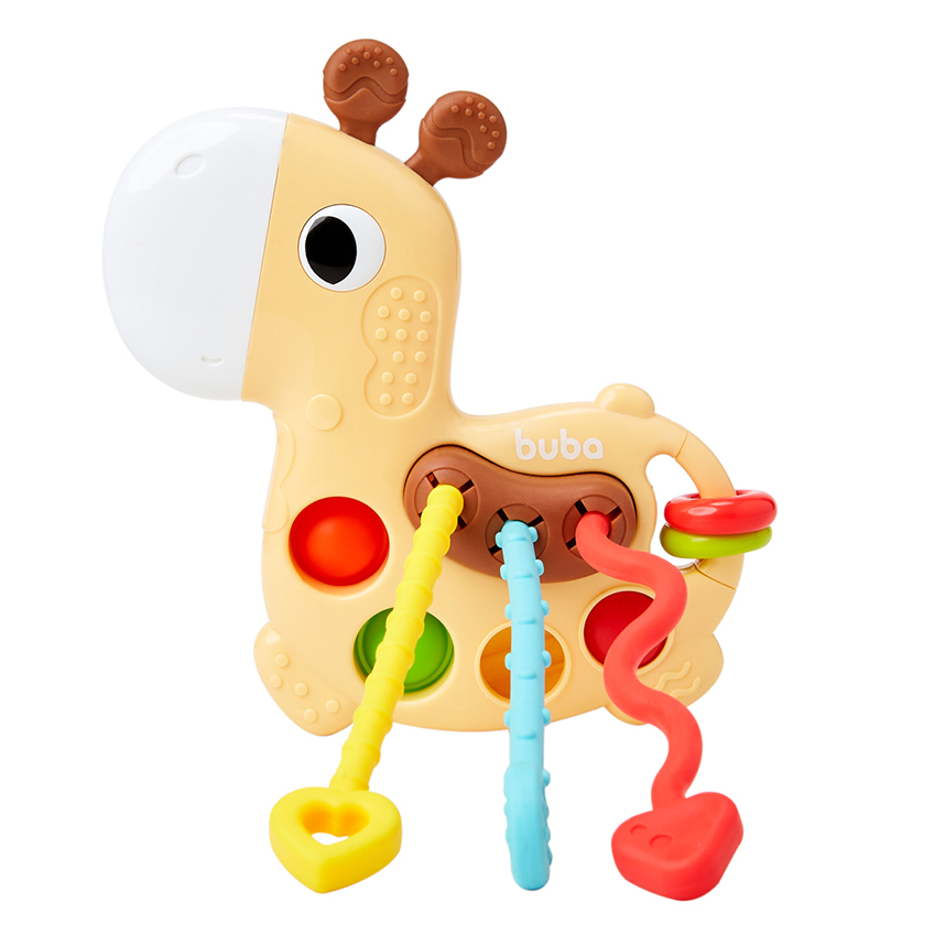 Brinquedo Infantil  Buba De Atividades Girafa