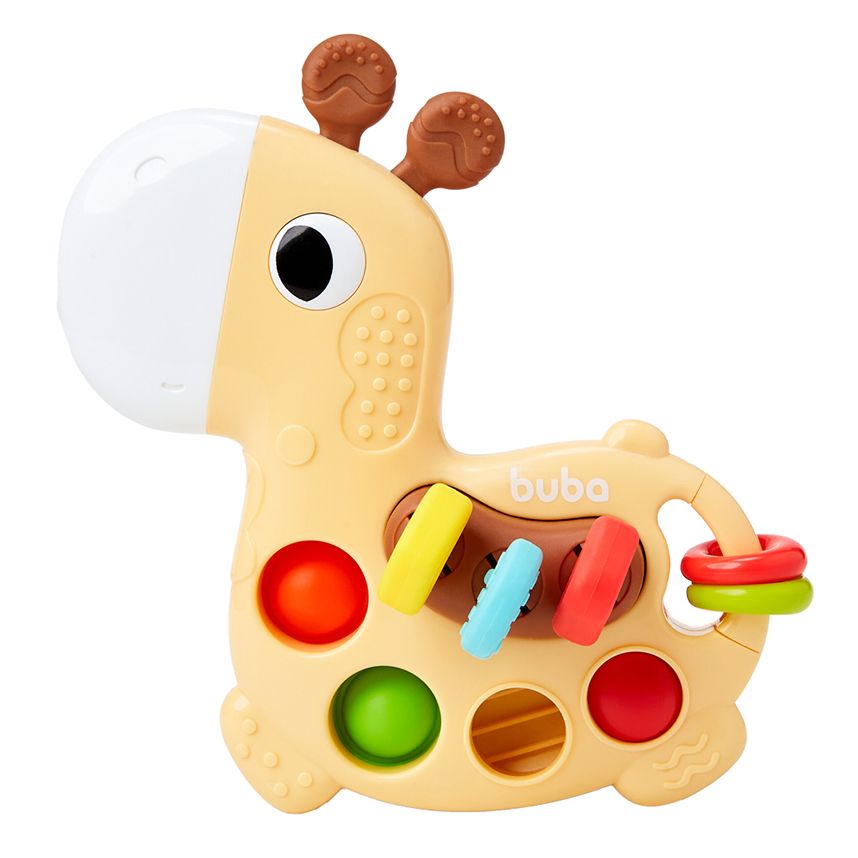 Brinquedo Infantil  Buba De Atividades Girafa