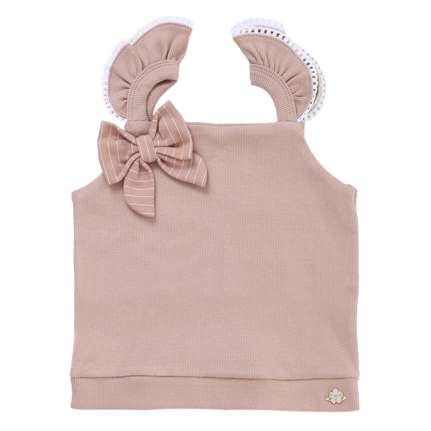 Conjunto Juvenil Angerô Blusa Alça Babado E Short Conjunto Juvenil Angerô Blusa Alça Babado E Short