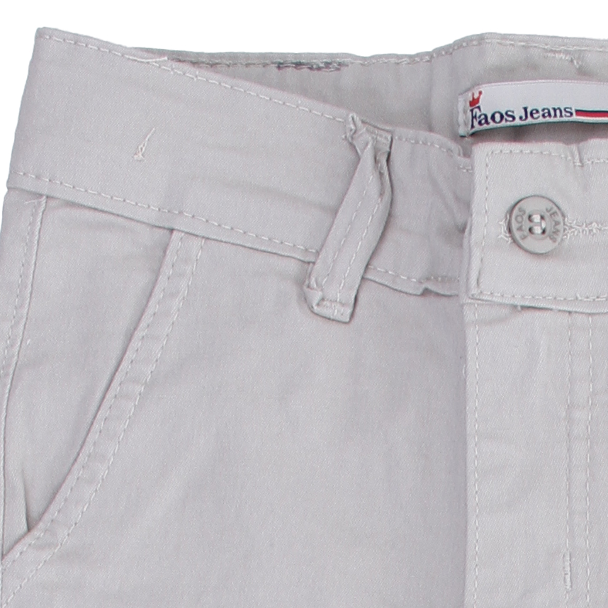 Calça Sarja Infantil Faos Detalhe Bolso Faca