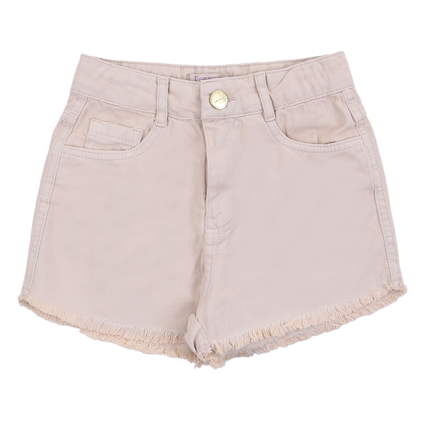 Short Sarja Infantil Revert Com Barra Desfiada