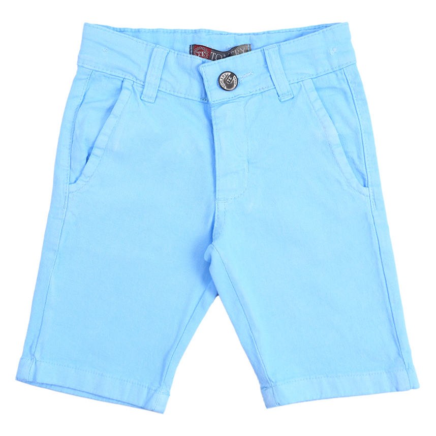 Bermuda Sarja Infantil Tom Ery Básica Com Lycra