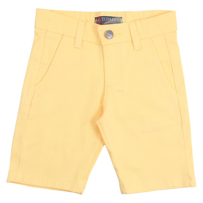 Bermuda Sarja Infantil Tom Ery Básica Com Lycra