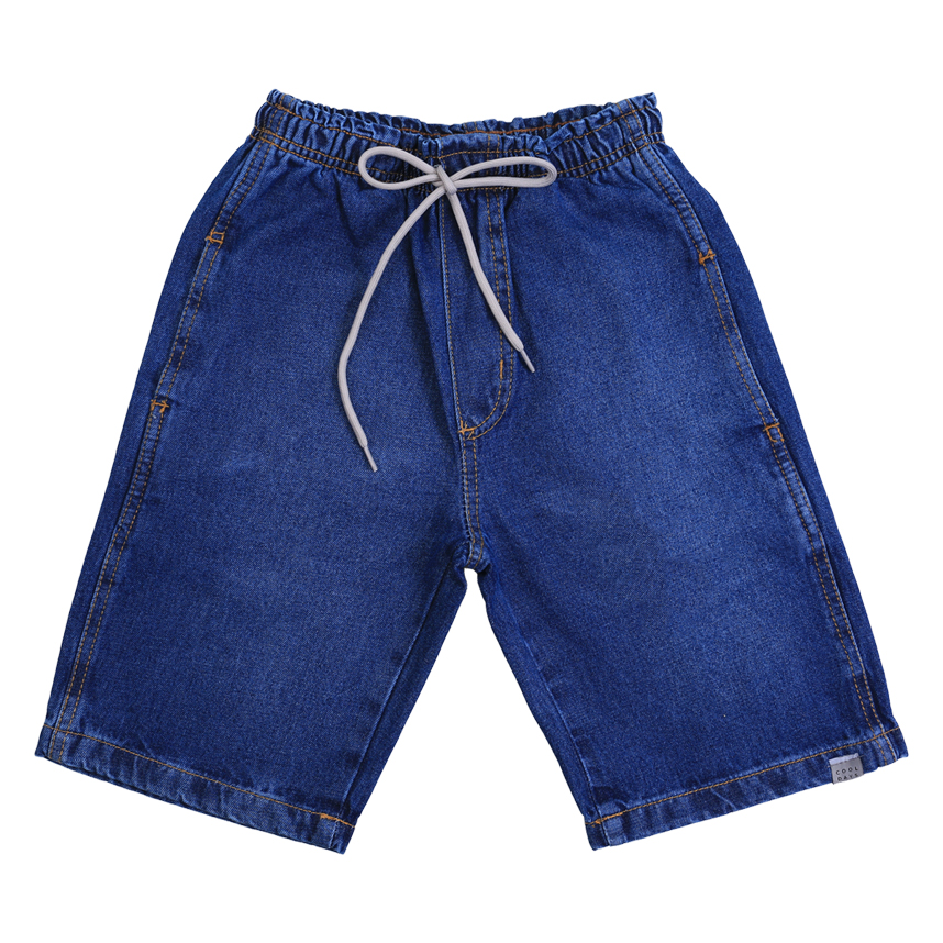 Bermuda Jeans Juvenil Oznes Com Cordão