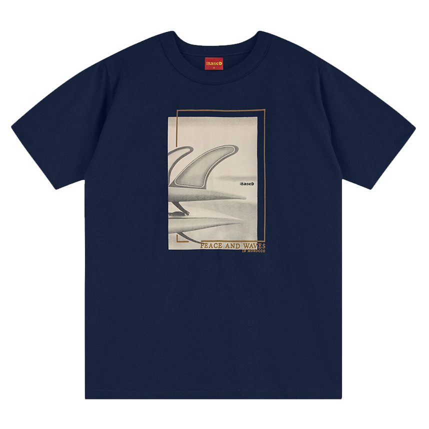 Camiseta Juvenil Based Manga Curta Estampada Em Meia Malha