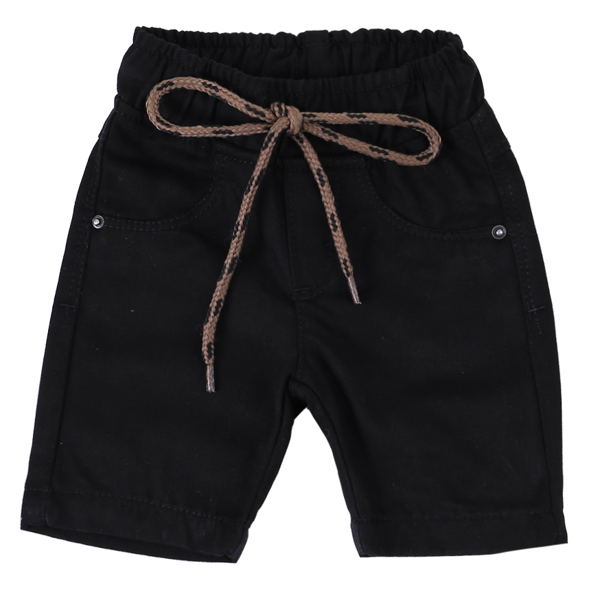 Bermuda Infantil Articolare Sarja Jogger Com Cadarço