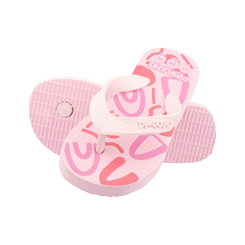 Chinelo Infantil Pimpolho Menina Estampa Abstrato