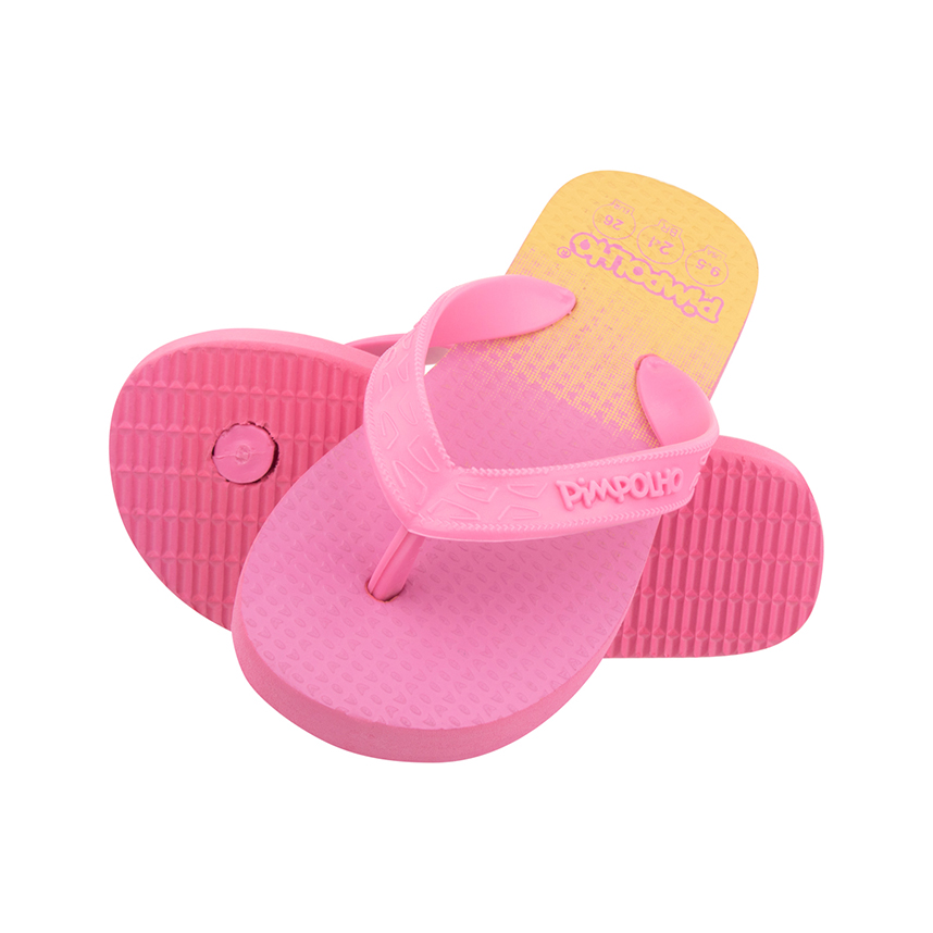 Chinelo Infantil Pimpolho Menina Estampa Degradê