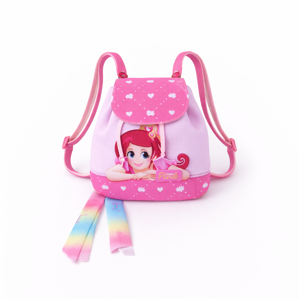 Mochila Infantil Lacher Princesa Pink