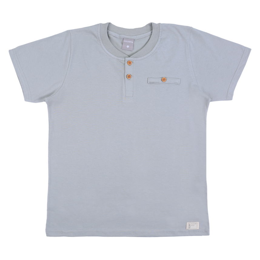 Conjunto Juvenil Colorittá Camiseta E Bermuda Linho