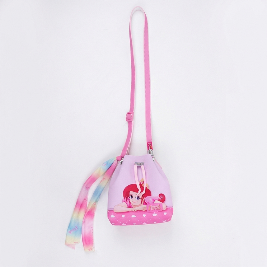 Mochila Infantil Bucket Princesa Pink Bucket