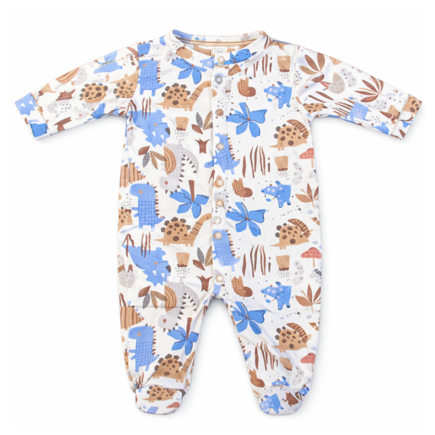 Macacão Longo Bebê Smoby Menino Estampa Safari